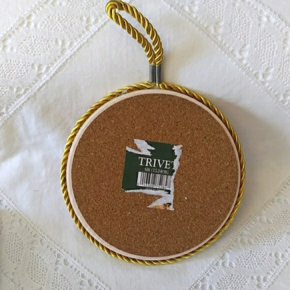 Pumpkin Trivet Wall Hanging Fall Decor Orange NWT - Picture 2 of 2